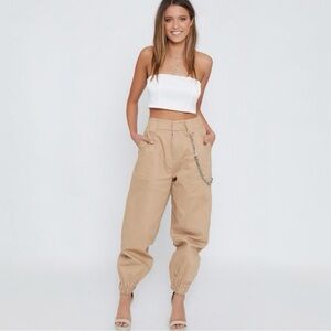 I.AM.GIA Cobain Cargo Jogger Pant In Tan